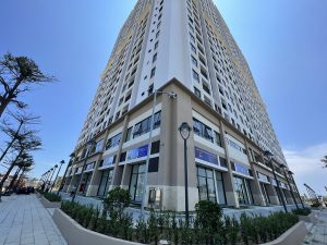 thi công màn cuốn chống cháy FPT PLAZ 2