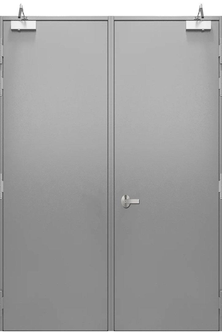 Cửa thép ngăn cháy cánh đôi DD-001B