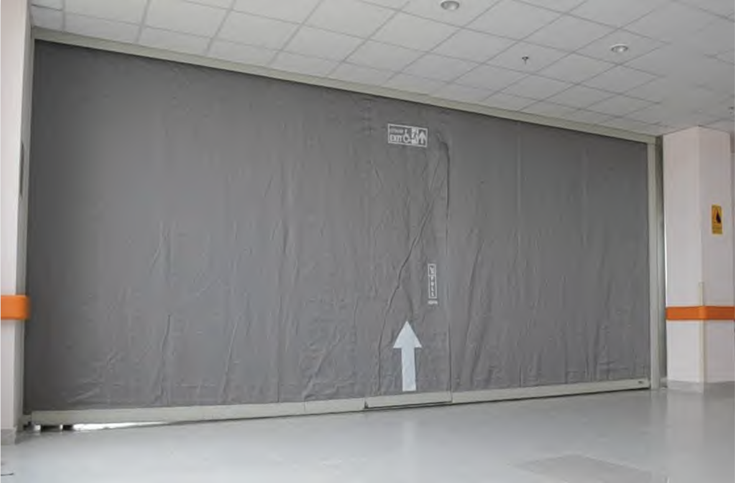 Màn Cuốn Sập Chống Cháy 04