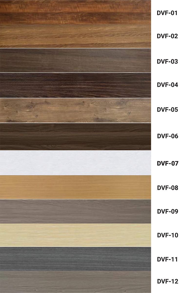 Màu Cửa Composite Vân Gỗ